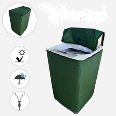 Waterproof Washing Machine Cover Parachute - Green