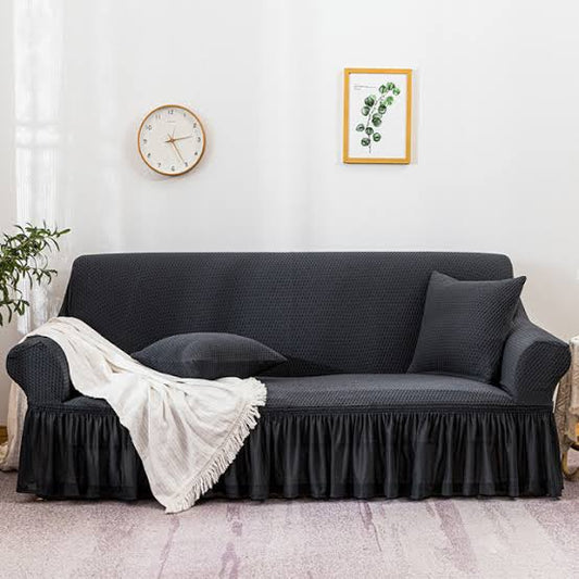 Turkish Mesh Sofa Cover – Black