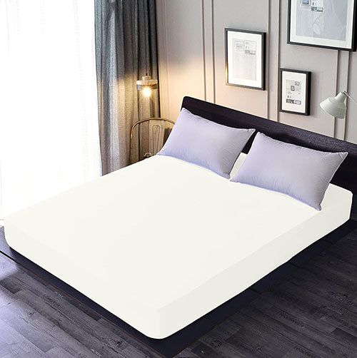 Waterproof Mattress Protector - White