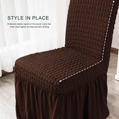 Cover for Dining Chairs - Brown