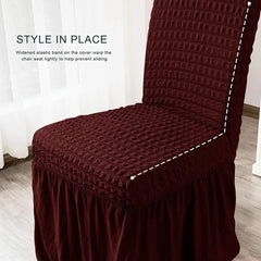 Cover for Dining Chairs - Maroon